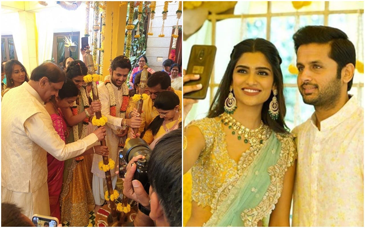 Tollywood star Nithiin with Shalini will get married on July 26