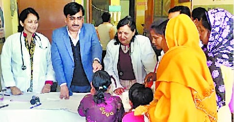 Filaria campaign: dispense medicine to 8148 patients at CM Arogya Mela