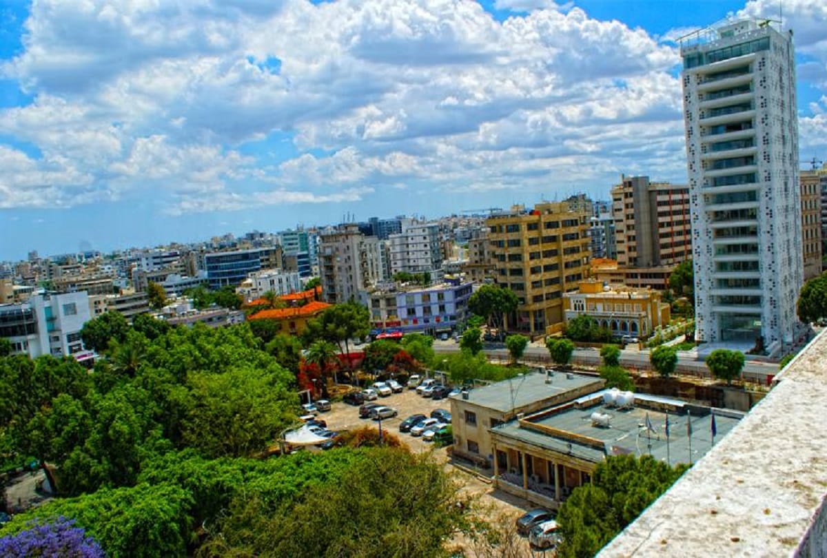 The only city in the world Nicosia which is divided between two countries