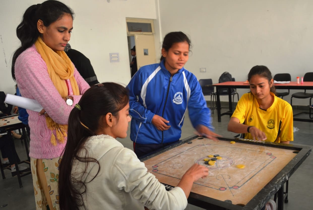 Aayush wins badminton and wins smile in carom