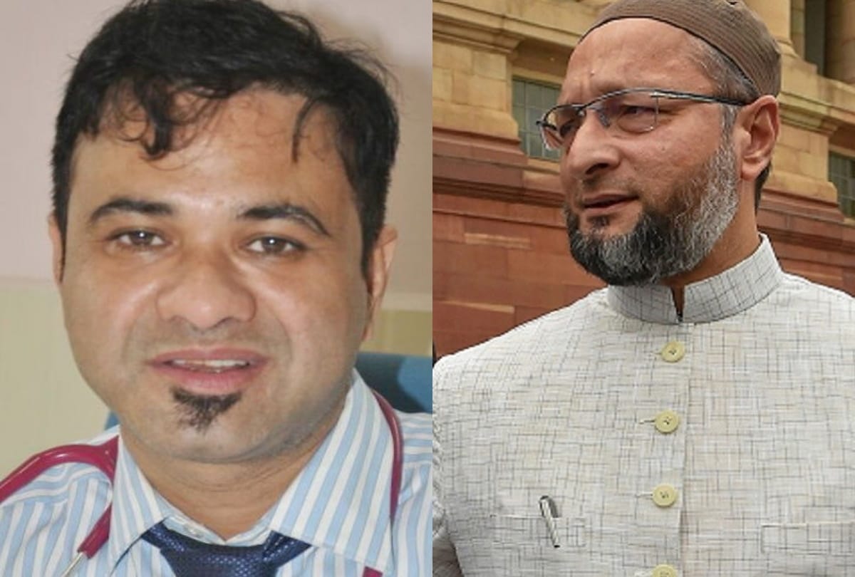 Asaduddin Owaisi questioned on National Security Act on Dr. Kafeel through tweet