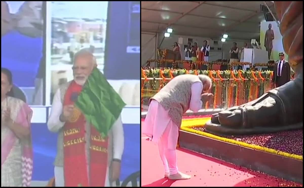 Prime Minister Narendra Modi flags off Kashi Mahakal Express
