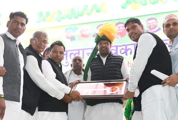 Deputy CM Dushyant Chautala Addressed a rally at Julana