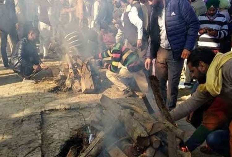 Funeral of four children in Punjab's Sangroor