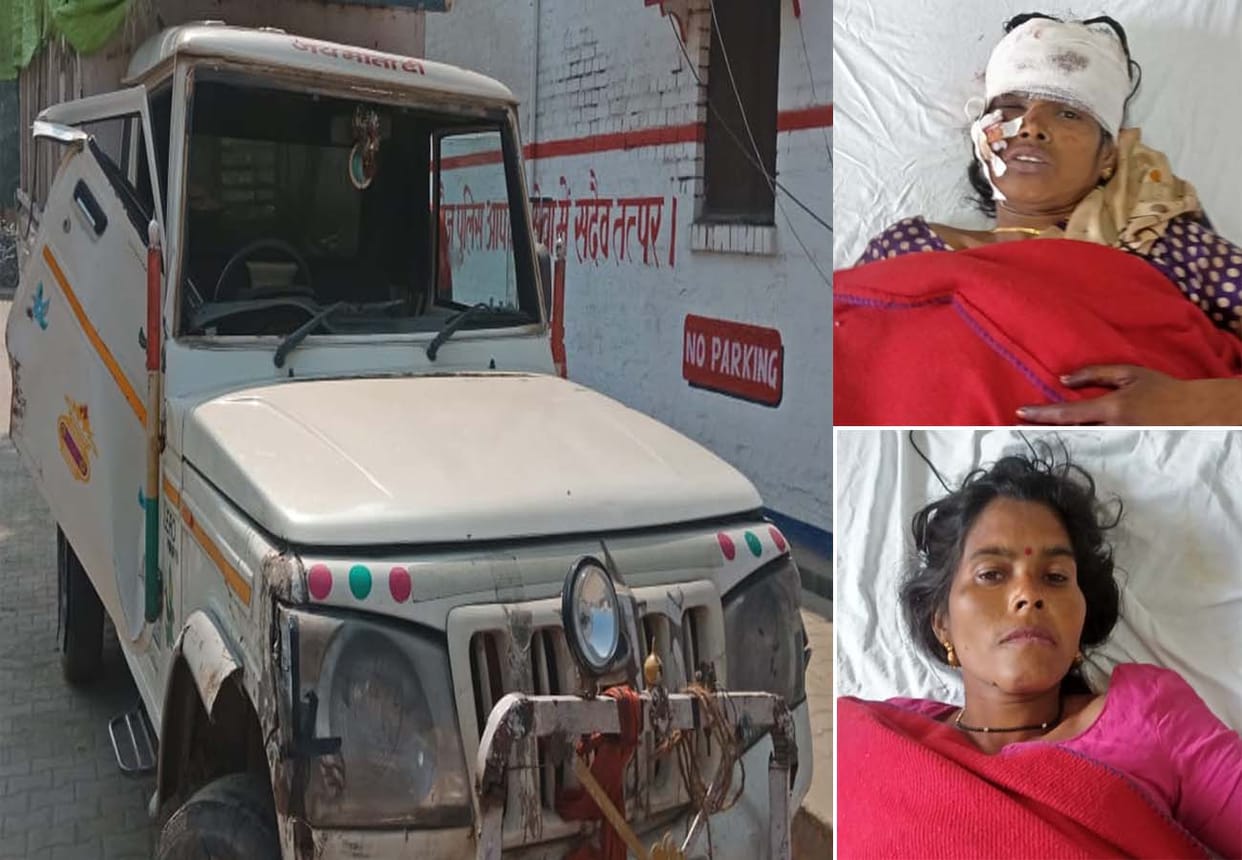 road accident in kannauj, two died and three injured