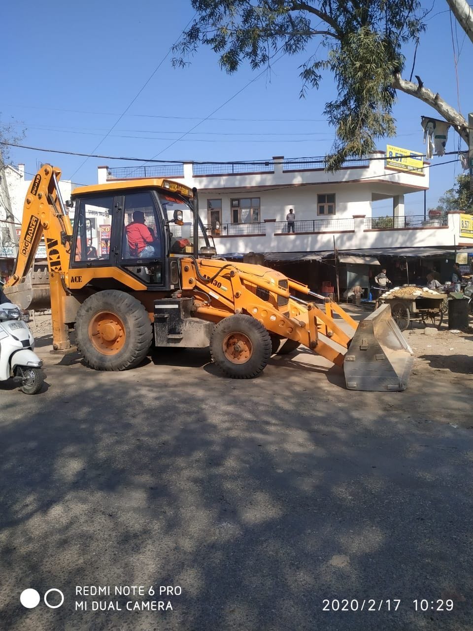 PWD removed illegal occupation in Raipurrani