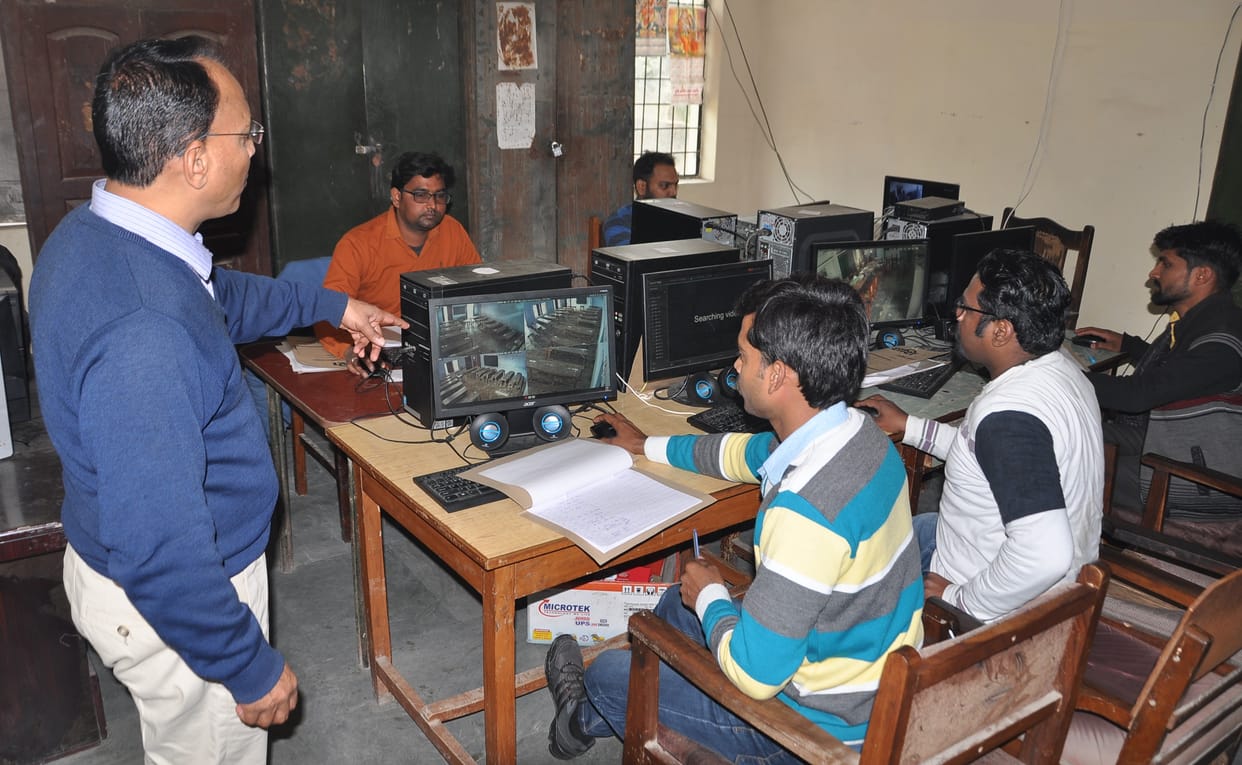 Online monitoring will be done at exam centers