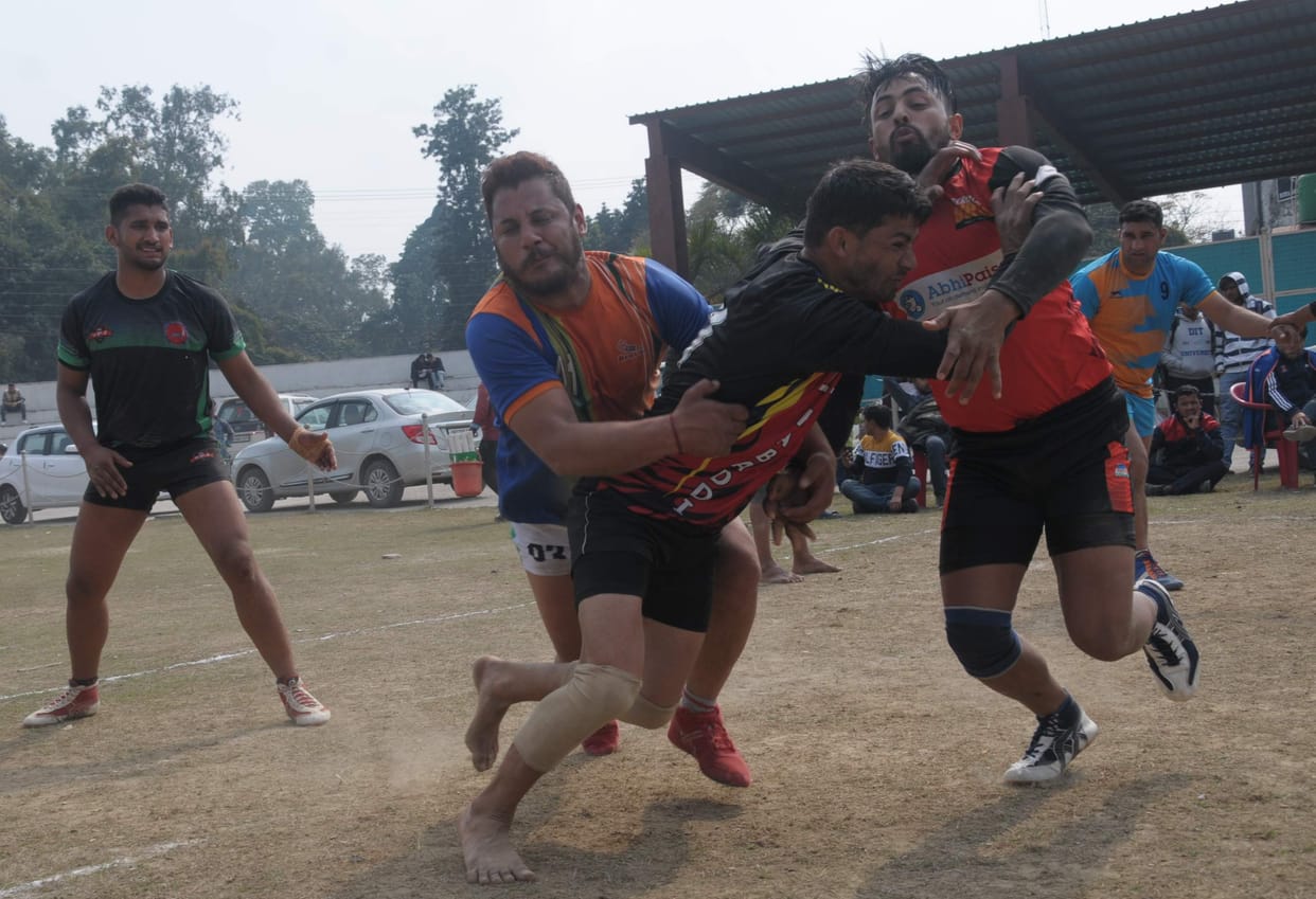 Kabaddi trials show strength in players