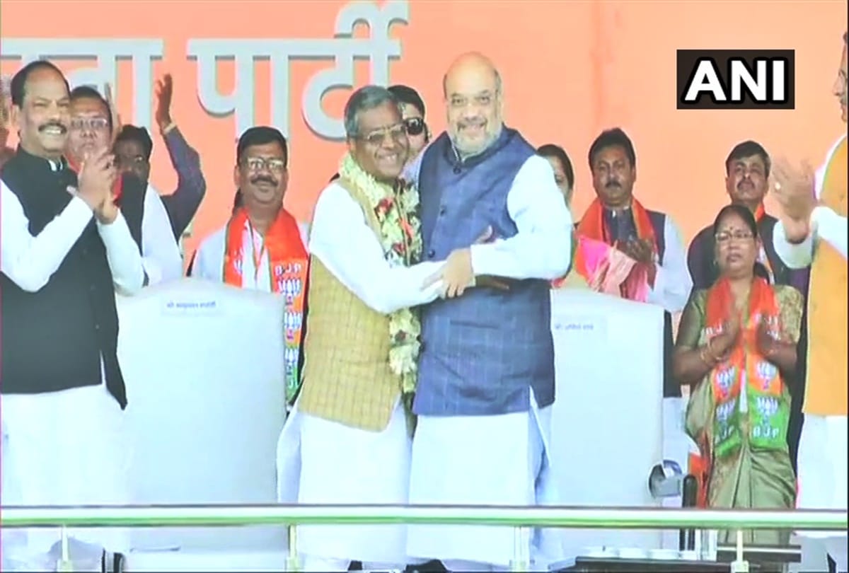 Babulal Marandi join BJP Live Updates merger of Jharkhand Vikas Morcha with BJP