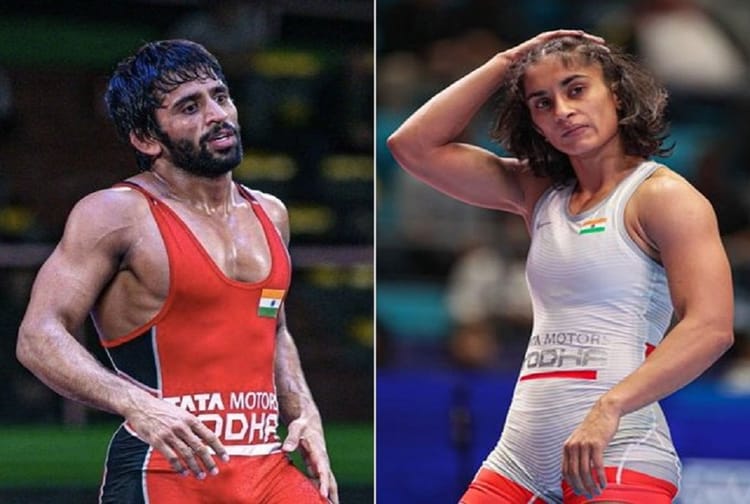 Tokyo Olympics 2021 Brotherin Law Couple Wrestler Bajrang Punia And