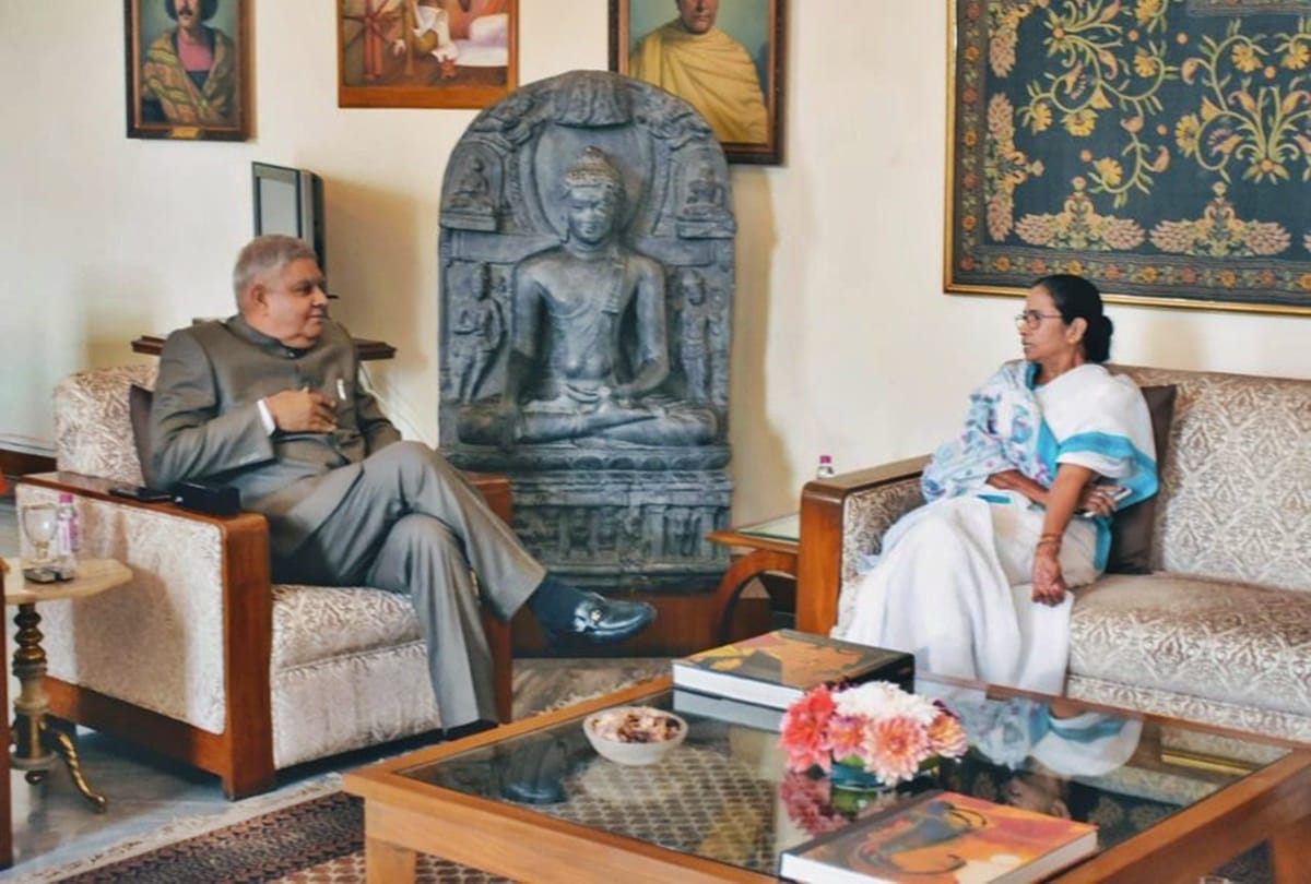 West Bengal CM Mamata Banerjee Raj Bhawan Governor Jagdeep Dhankhar