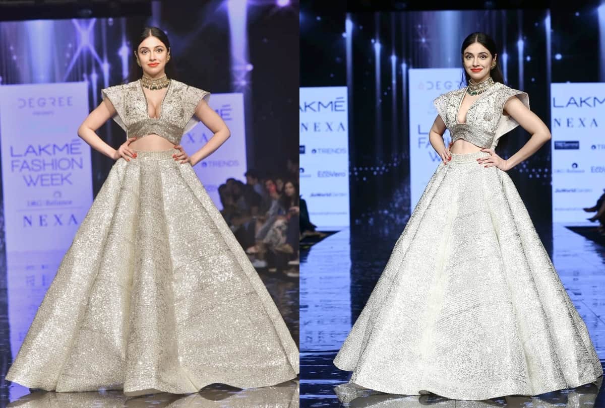 divya khosla kumar got oops moment in lakme fashion week 2020