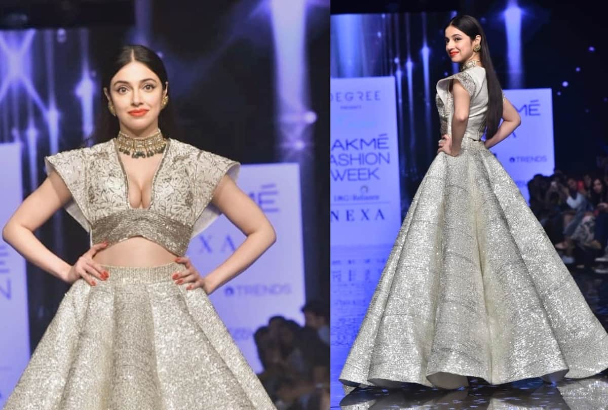 divya khosla kumar got oops moment in lakme fashion week 2020