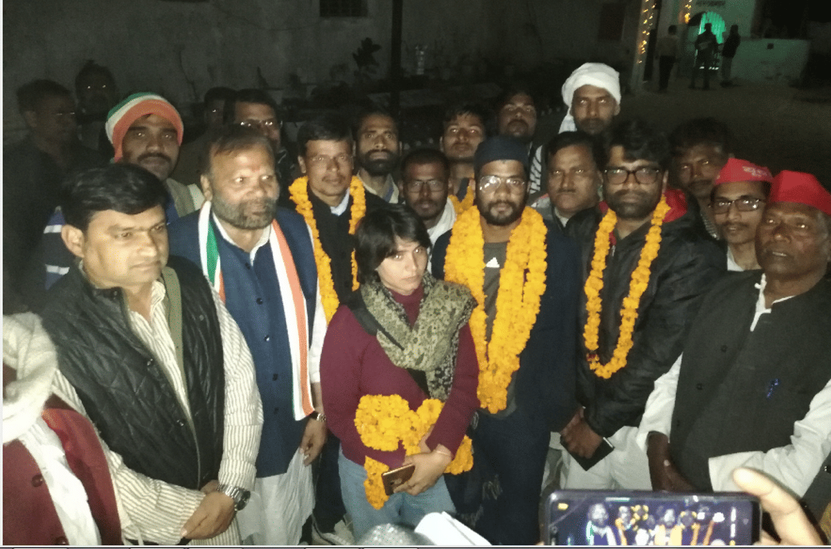 satyagrahi released from jail