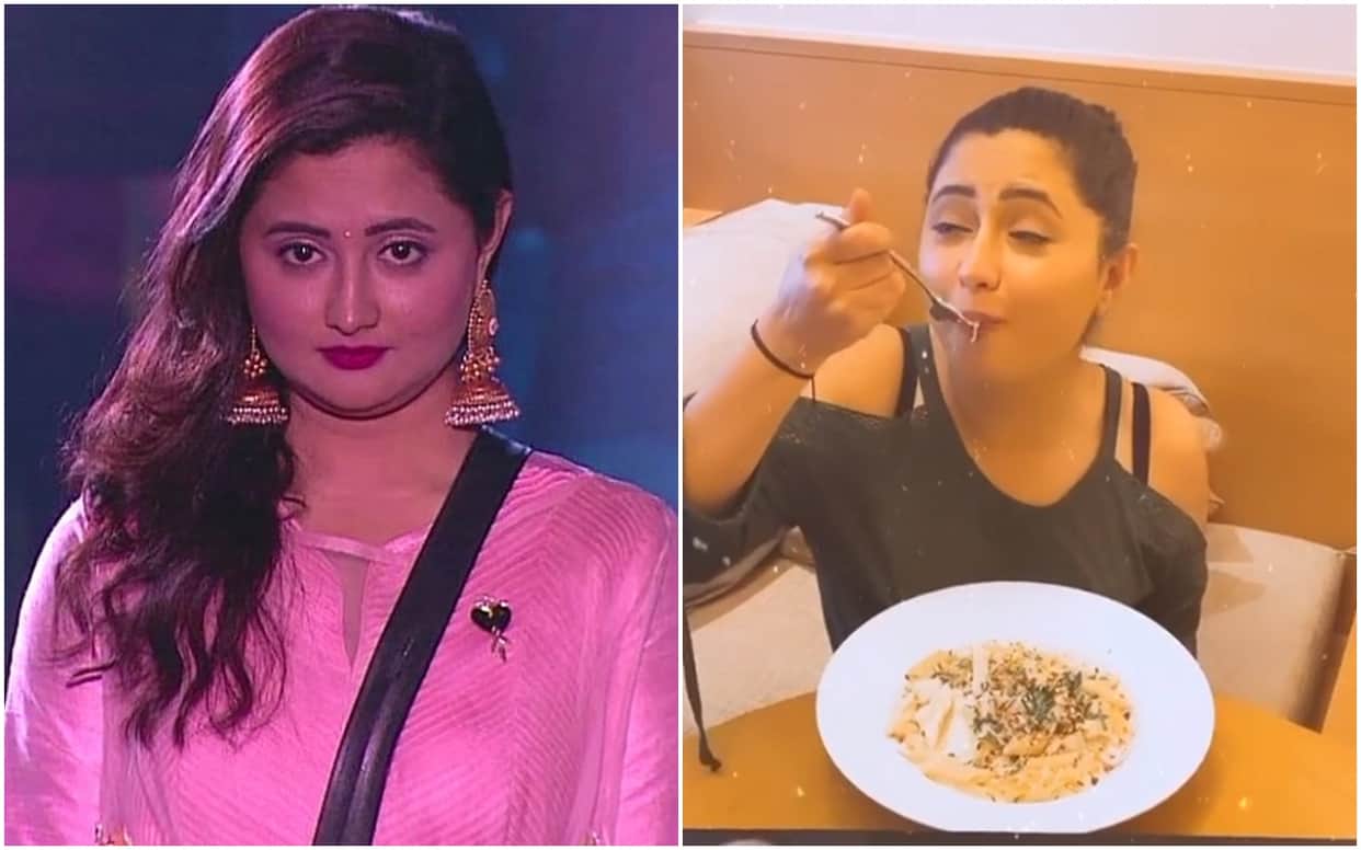 Bigg Boss 13 Rashami Desai Shares Video Eating Pasta and Enjoying With Asim