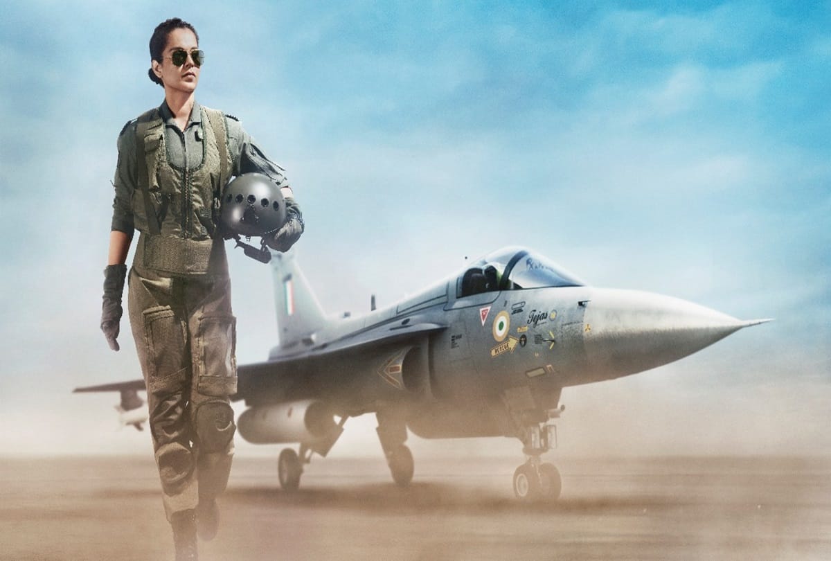Kangana Ranaut Film Tejas First Look Out Kangana Seen as Air Force Pilot