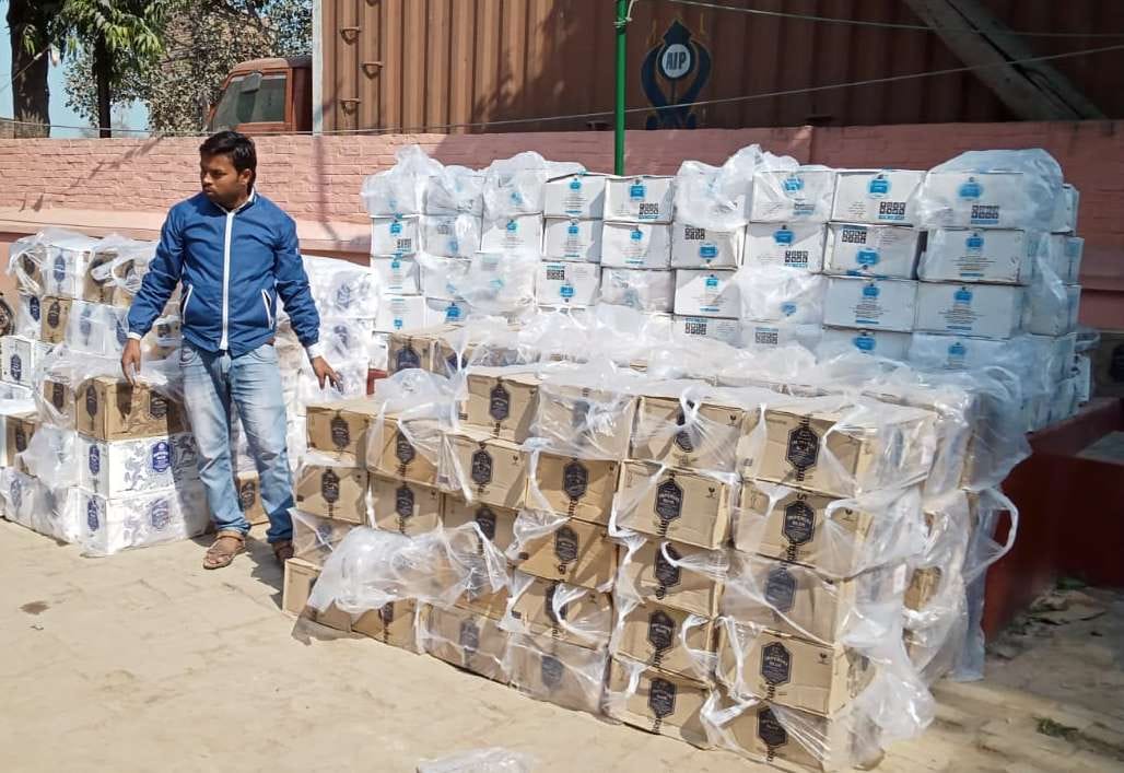 336 cases of liquor being taken to Bihar recovered
