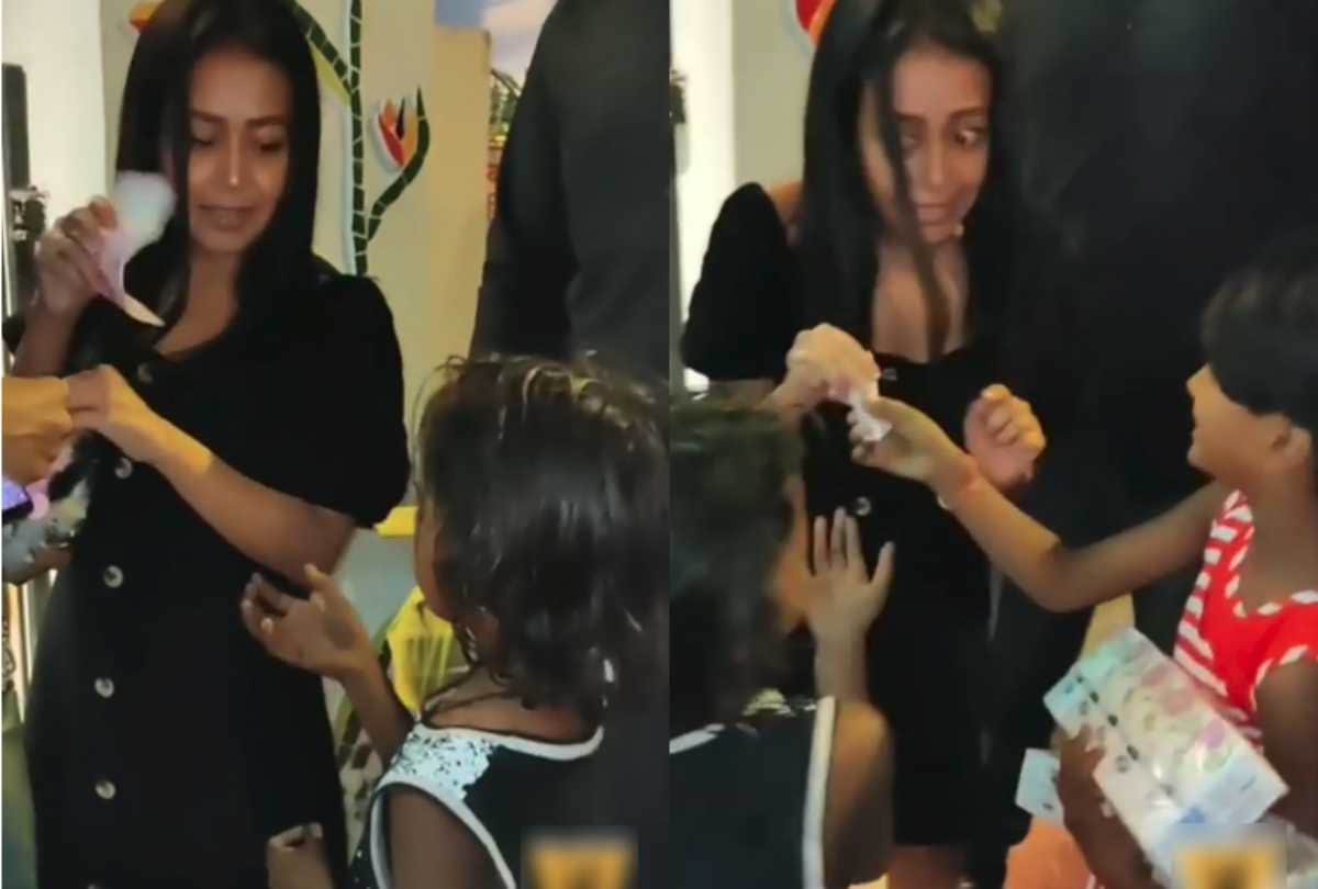 singer neha kakkar gave 4000 rupees to childrens