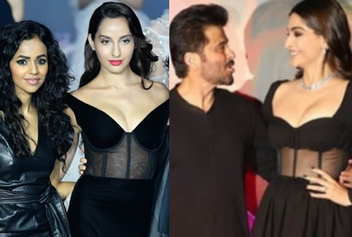 nora fatehi dress glamorous look lakme fashion week 2020