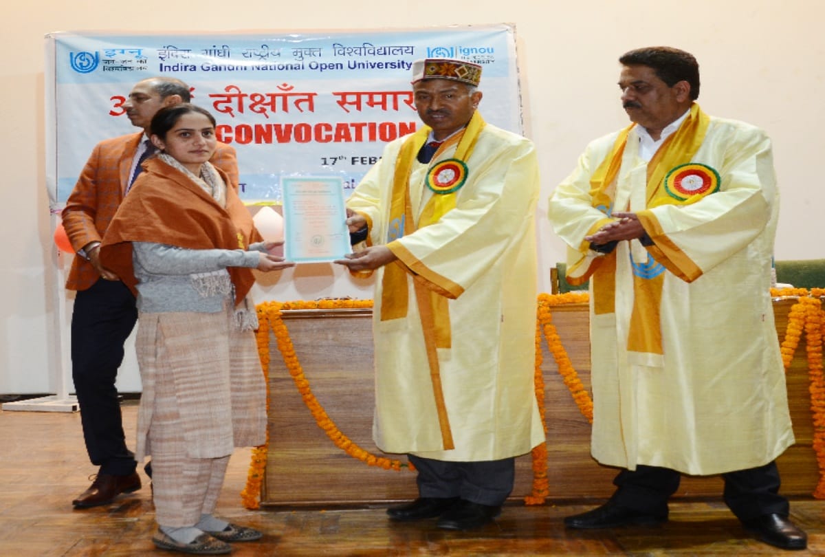 IGNOU faces 148 meritorious faces, gets convocation at CPRI