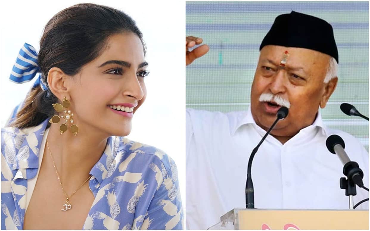 Sonam Kapoor Gets Trolled After Reacting on Mohan Bhagwat Statement Divorce In Hindu Society