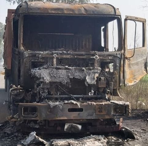 truck fire