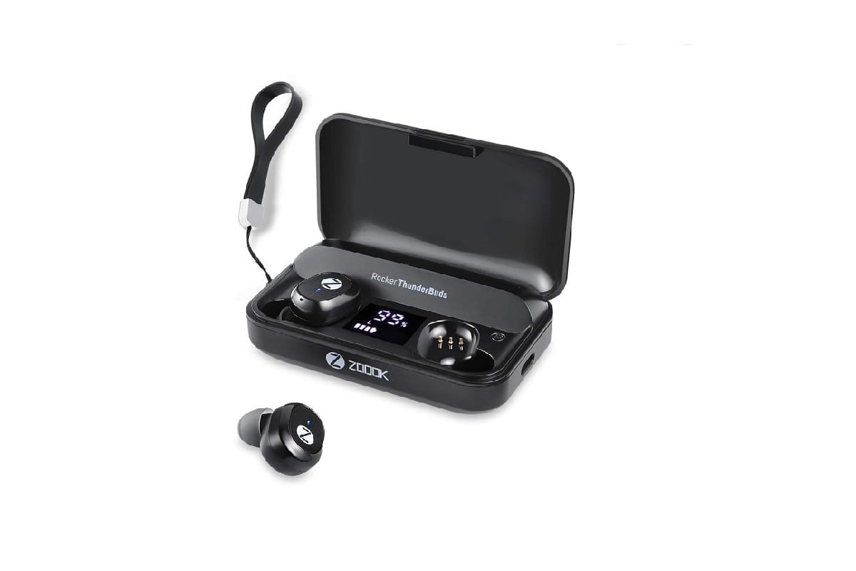 ZOOOK Launches Rocker Thunder Buds TWS Earphones Battery Life of upto 100 hrs