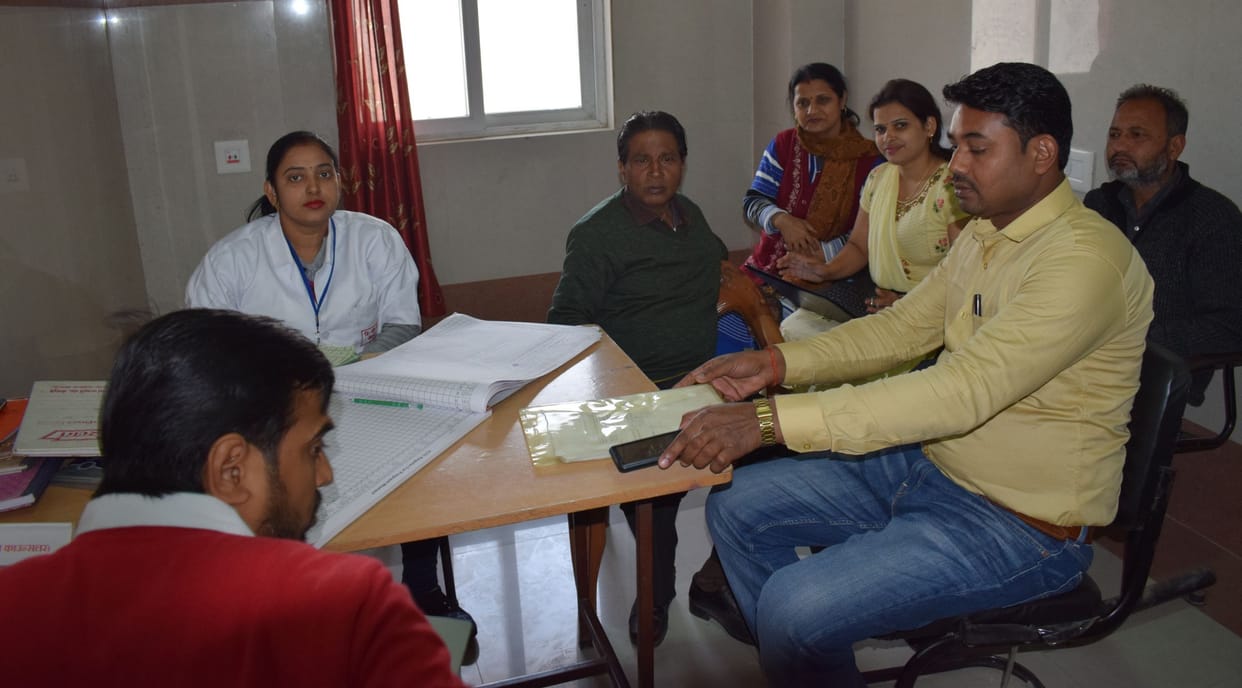 health departments's team inspection in hospital