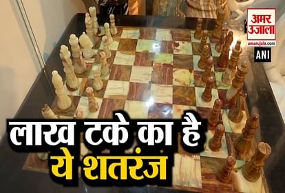 Rajasthani stone artist Yakub Qureshi made chess worth Rs 1.25 lakh