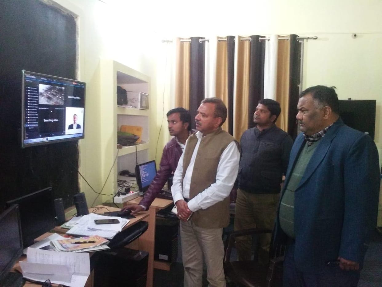 up board -Students will be under CCTV camera surveillance from the gate itself