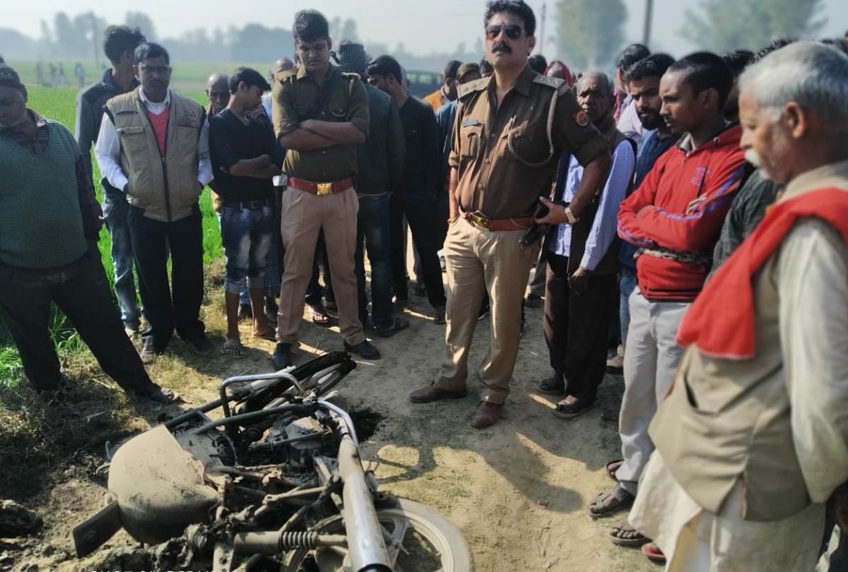 A student died in sultanpur when he was going for examination.