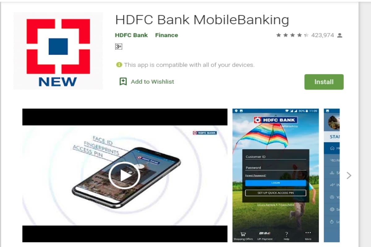 hdfc app