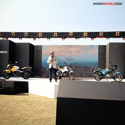hero xtreme 160r unveiled that compete tvs apache rtr 160 4v and bajaj pulsar ns 160