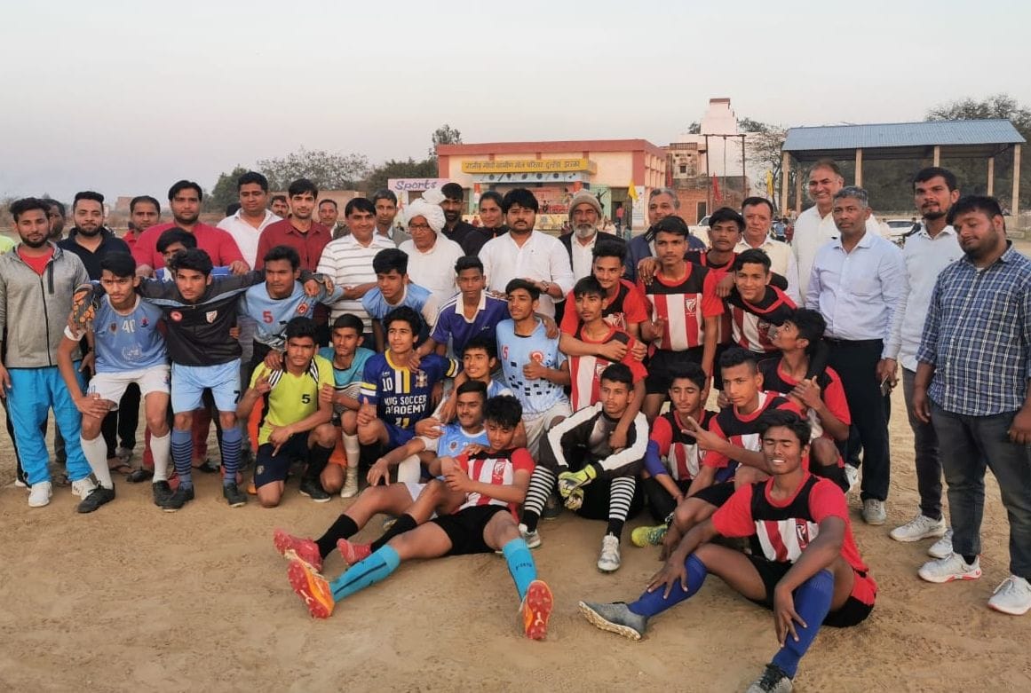 Jhajjar's team won football competition