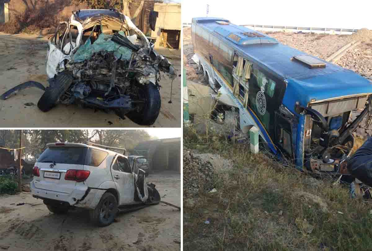 Kanpur accident: driver was driving a bus after drinking alcohol, six people died