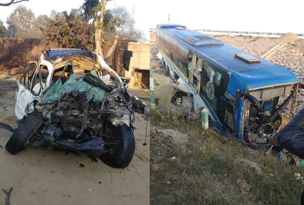 Agra-Lucknow expressway horrific road accident