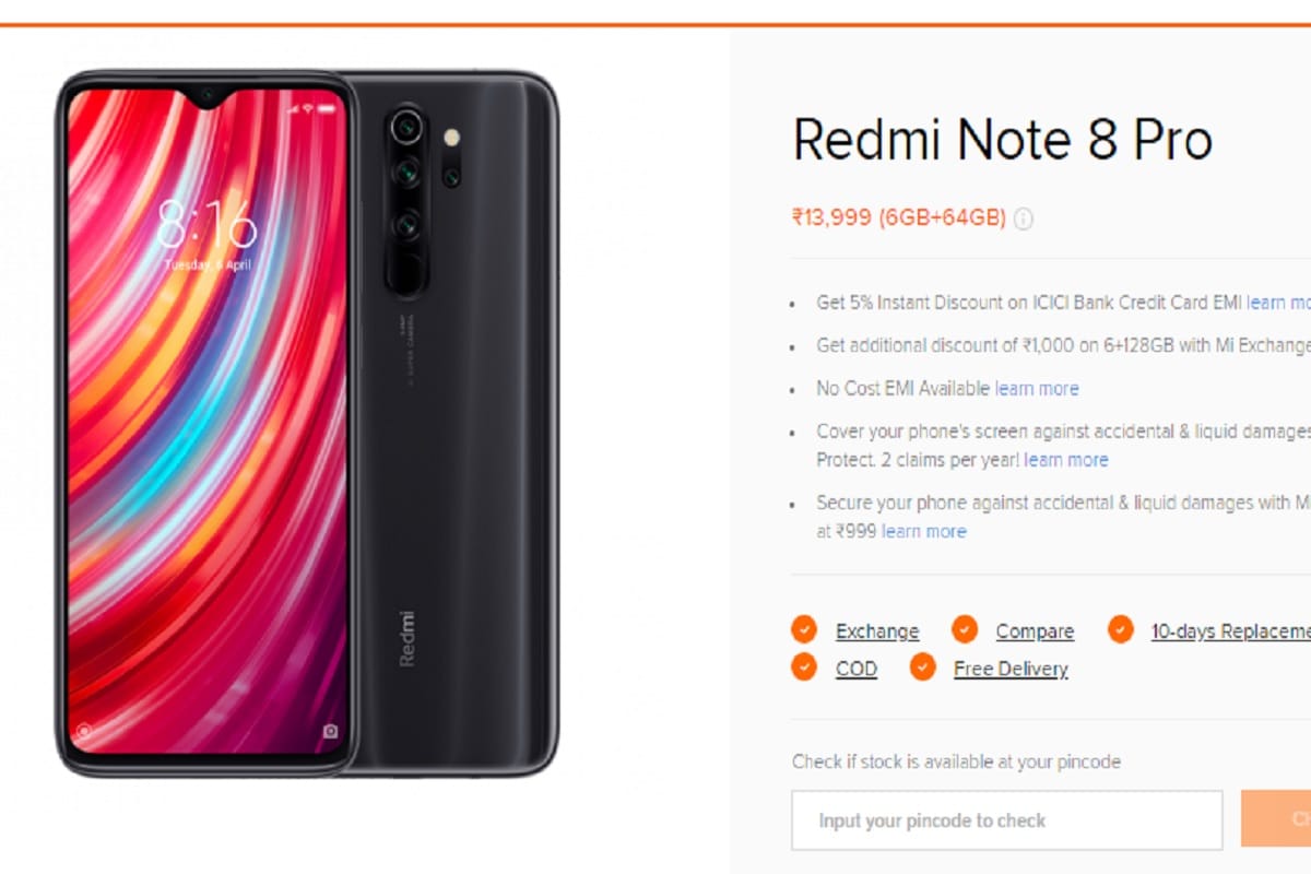 Redmi Note 8 Pro