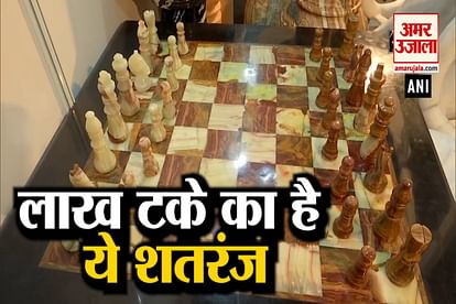 Rajasthani stone artist Yakub Qureshi made chess worth Rs 1.25 lakh