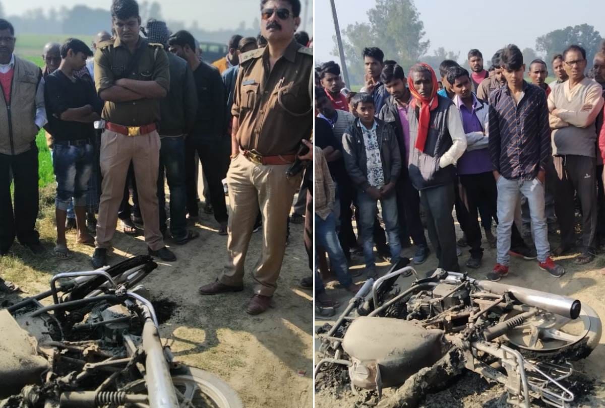 A student died in sultanpur when he was going for examination.