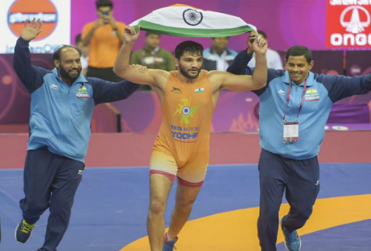 Asian wrestling championship 2020: Indias Sunil Kumar wins gold medal in Greco Roman 87 kg category