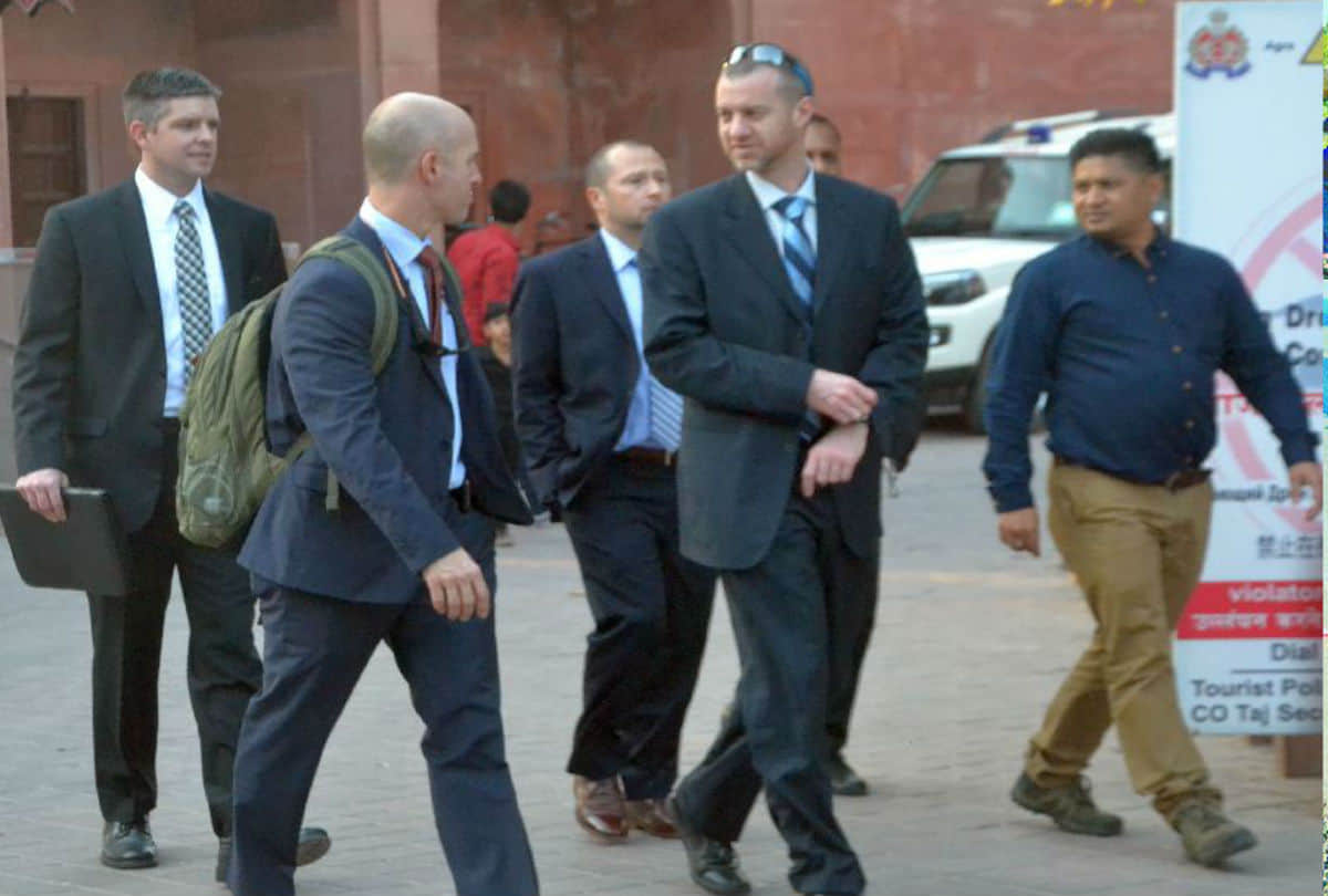 Donald Trump will be in a three-tier security cordon US officer will take over