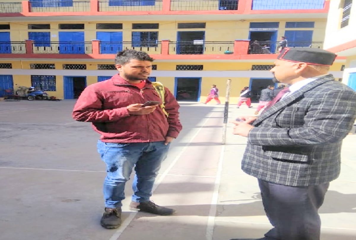 boy reached to take the practical of health care subject, ran away from school after questioning