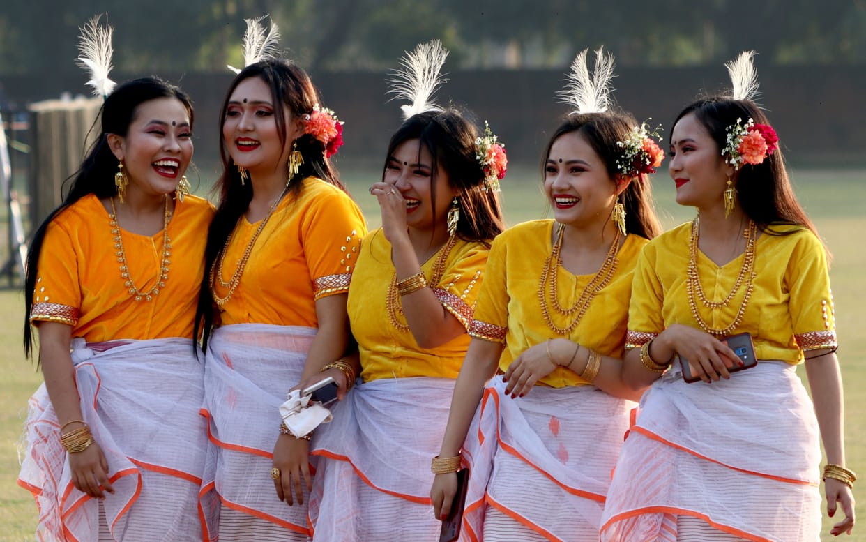 Afghani dance rocked Indian folk dance