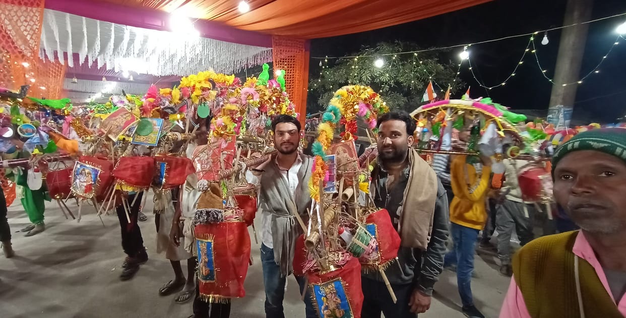 kanwad yatra in hasanpur