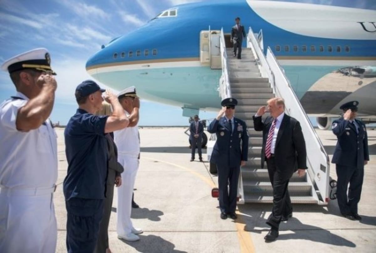 Specialities of Air Force One aircraft used by US American President amid Trump visit to India