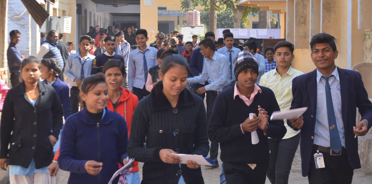 Hathras: 3959 examinees left the field if they were tight on cheating