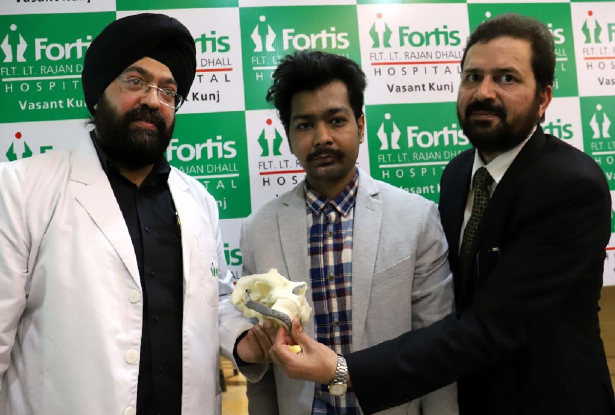 Cancer patient gets jaw bone with 3D technology