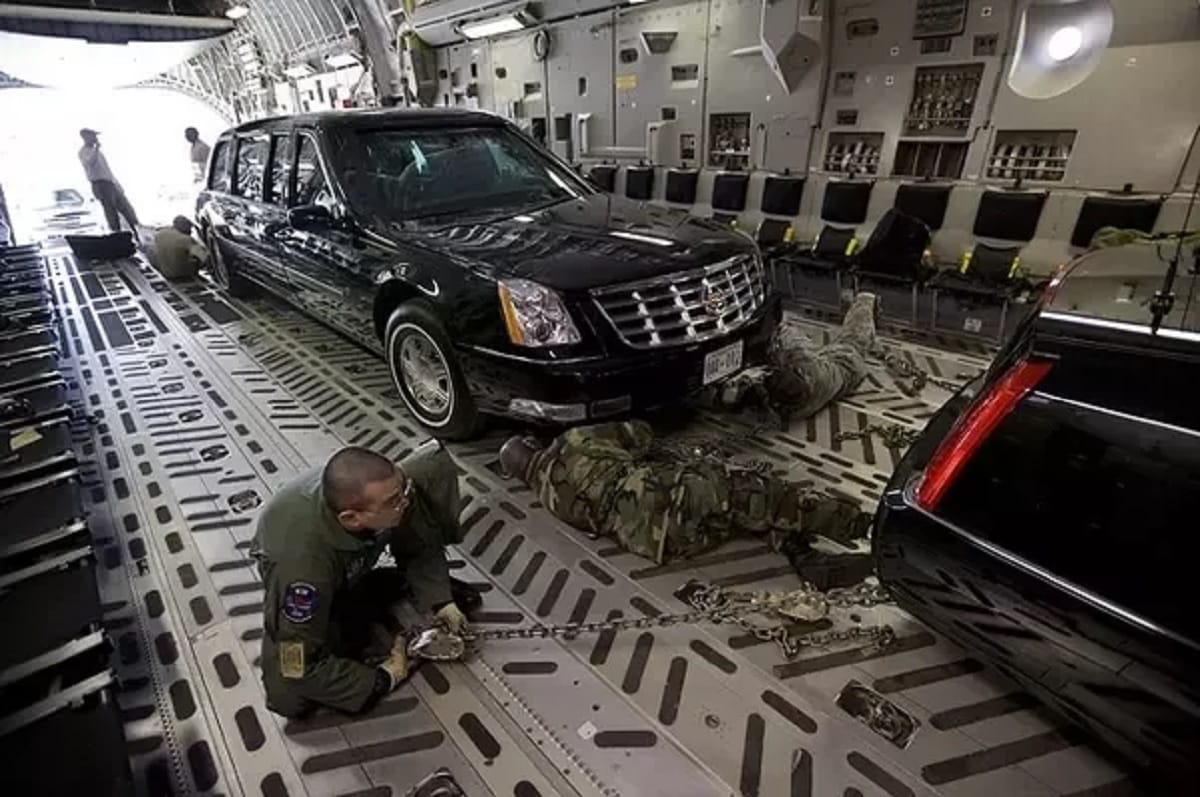 American President has the world's most safest car, bombs and bullets do not affect