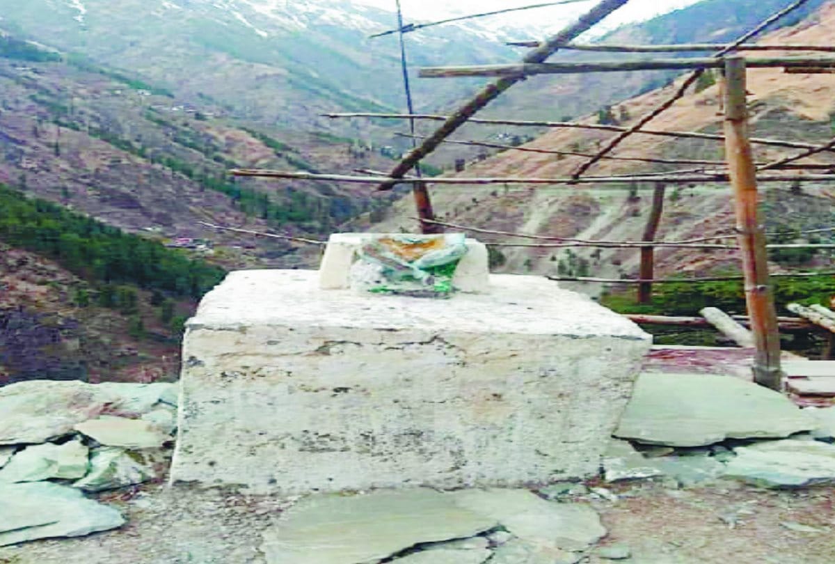Shiva statue again broken in Bharmour within 24 hours, case registered