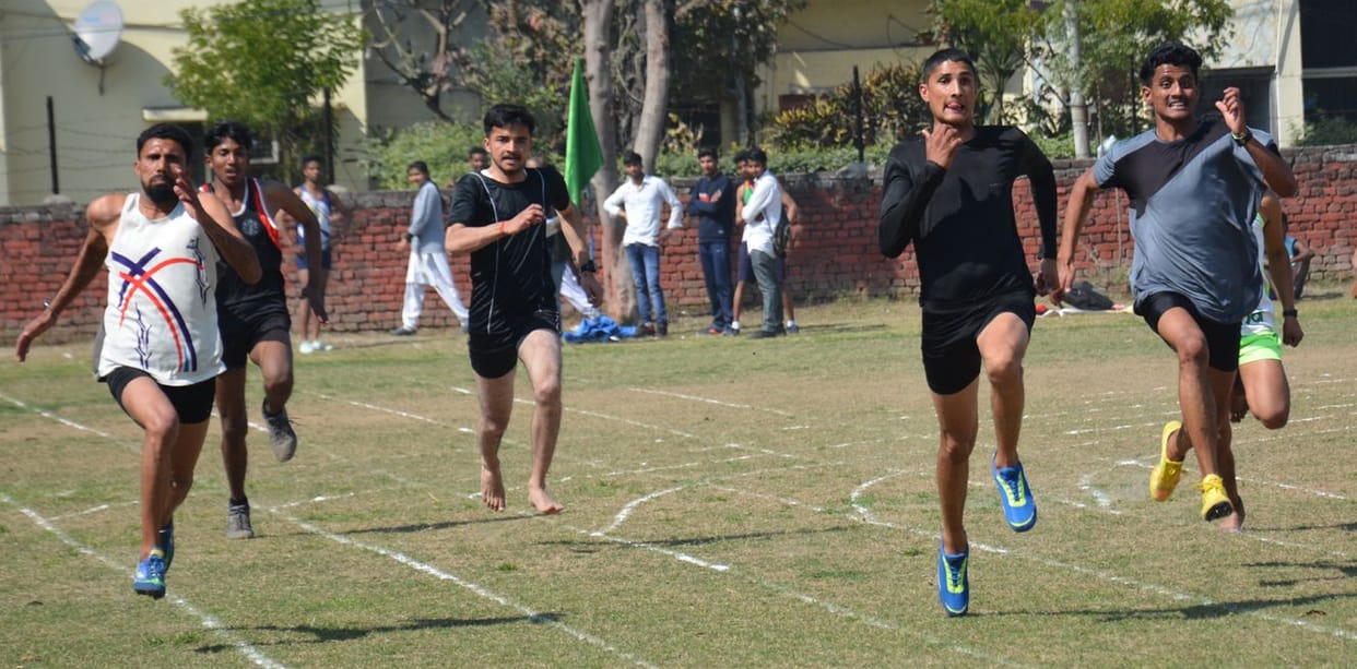 Annual sports competition in DAV degree college